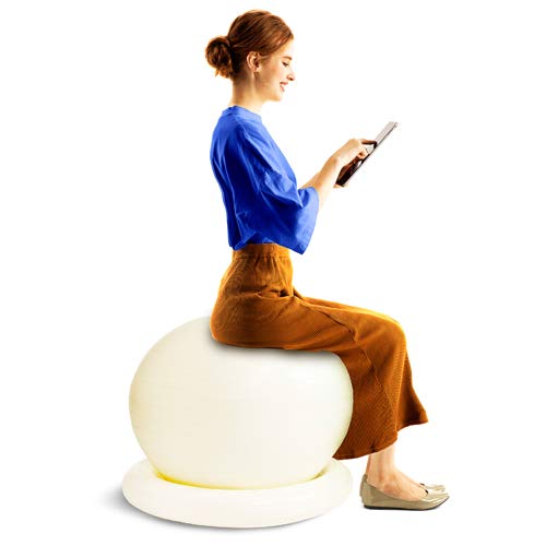 Amazon | La-VIE(ラヴィ) 姿勢よしこ リング付きジムボール 55cmオフ