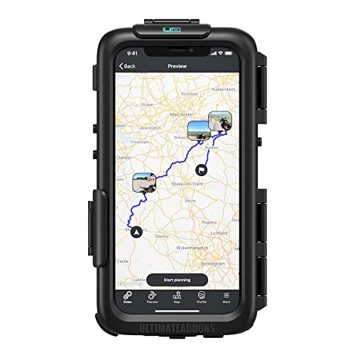 Ultimateaddons Kit de manillar para iPhone 13/13 Pro con fundas rígidas Cover