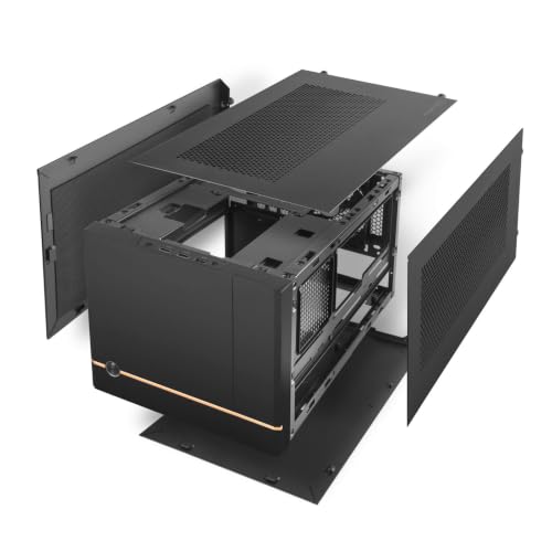 Casafoyer Technology SUGO 14, SG14, Black, Mini-ITX Cube Chassis, Supports 3 Slot Full Length GPUs/ATX PSU / 240mm AIO, 4 Removable Panels, SST-SG14B - Pack of 2 miniatura 3