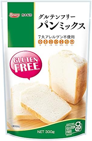 Amazon 国産 グルテンフリー パンミックス 3kg 300g 10袋 九州産 玄米粉 Bears ホットケーキ ケーキ ミックス 通販
