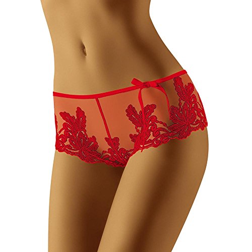 Shorty Wolbar WB02 lingerie dentelle noire confortable pour femme