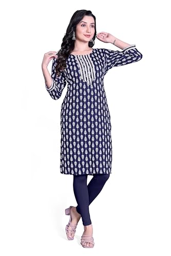 Image of Cotton Printed Short Kurti for Women