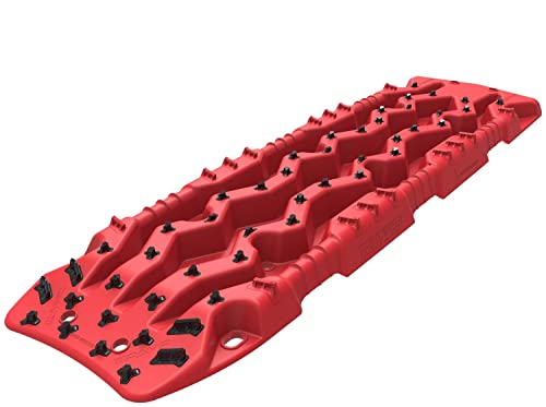 ARB TRED PRO TREDPROR Recovery Boards Traction Tracks with Teeth EXOTRED Composite Construction SIPE-LOCK Grip Profile Ideal for unstocking your 4x4 vehicle Red / Black