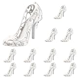 Generico 12 Pezzi Decorazioni da Appendere Scarpe Tacchi Alto in Materiale Resistente Ornamenti per Feste di Natale e Matrimoni Ciondoli Eleganti per Sfondi e Decorazioni Festose