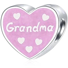Grandma Heart Charm