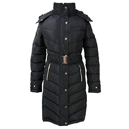 Image of COLDSTREAM Womens Branxton Long Quilted Coat - Black Size - L…
