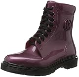  Armani Jeans 9251186A520, Damen Halbschaft Stiefel, Rot (BORDEAUX 00176), 41 EU