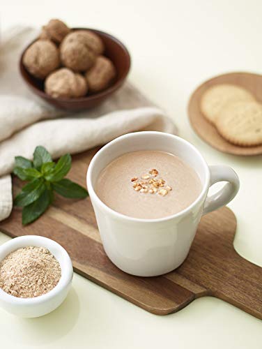 Damtuh Breakfast Meal Replacement Energy Drink Set, Walnut Almond Adlay Tea 50 Sticks + Roast Grain Latte (Misugaru) 12 Sticks #TOP5