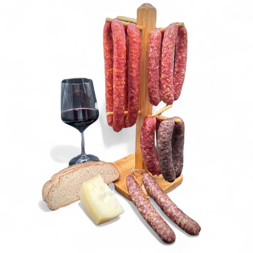Premium-Rohwurst-Set-Pfefferbeisser-Debrecziner-Bratwuerste-handwerkliche-Familienmetzgerei-min-905g-Maenner-Vater-Wurst-Geschenk-Wurstpaket-Fleisch-Schinken-Mettwurst-fuer-Geschenkkorb
