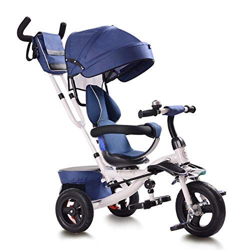 Best Prices! Toddler Tricycle 3 In 1 Childrens Tricycles 10 Months To 6 Years 360Â° Swivelling Saddl...