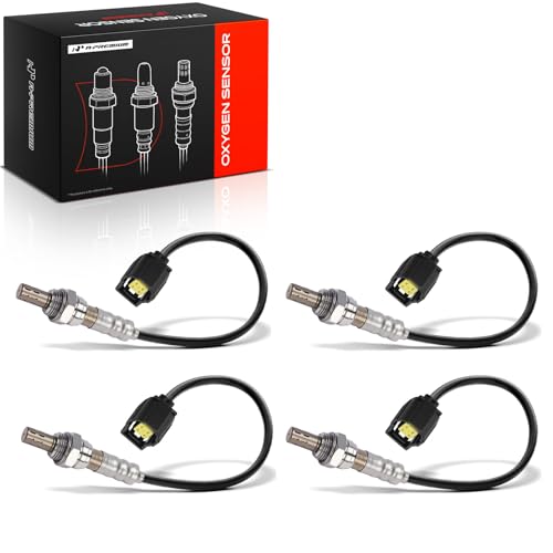 A-Premium O2 Oxygen Sensor Compatible with Jeep Grand Cherokee, Cherokee & Dodge Grand Caravan, Charger, Journey, Durango, Challenger, Avenger & Chrysler Town, Upstream & Downstream, 4-PC Set