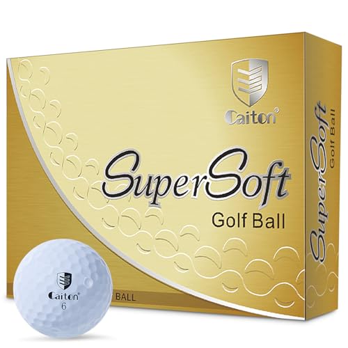 CAITON Golf Balls - 4 Layers The Ultimate Performance Golf Ball for Distance and Control (Four-Layer Ball)