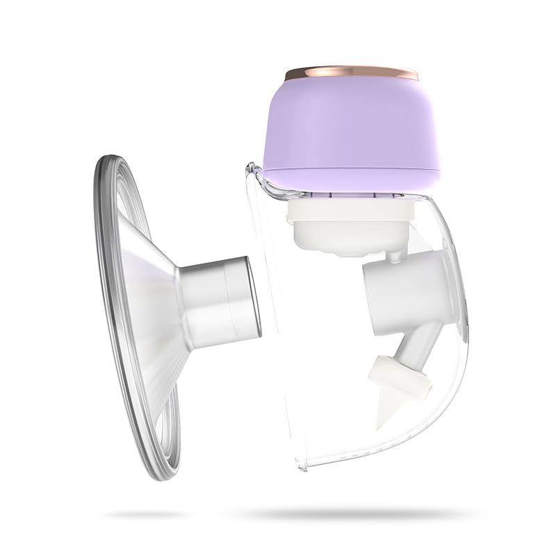 Tire-lait mains libres triphasé Neno Sole à aspiration modulable et autonomie USB-C