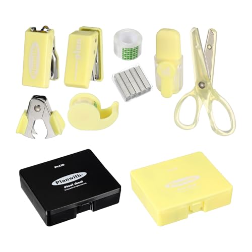 Mini kit fournitures de bureau pour organiser l'espace de travail à l'école