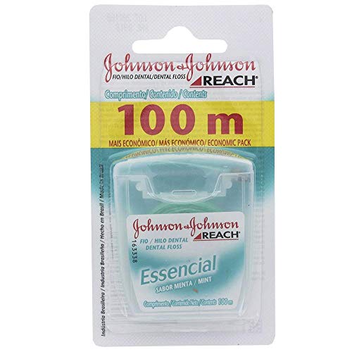 Johnson's Reach Fio Dental Essencial Menta, 100m