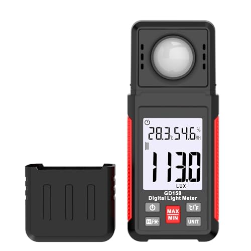 デジタル露出計、 デジタルルクスメーター ポータブルライトメーター 光度計 200000ルクス照度照度計 - 光測定ツール