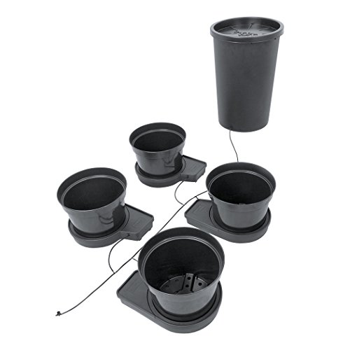 PLANT IT GoGro Automatic Watering Systems Essential 4 Plant Kit - 15L Pots