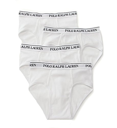 Classic Low Rise Brief 4-Pack, White, XL