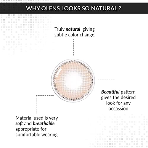 Image of OLENS Daily Pack 1Pair (0.00 Plano) - Coloured Contact Lens (Daily Disposable, 0.00)