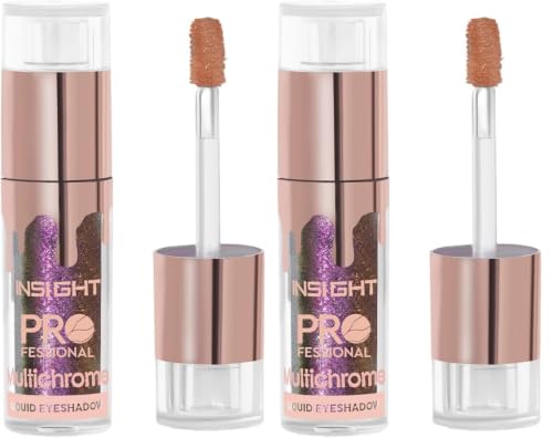 Image of INSIGHT Professional Multichrome Liquid Eyeshadow - Purple Haze | Metallic Effect | Enriched with Green Tea & Cucumber Extracts | Striking Effect| Liquid Formula | Dynamic Color Effects - 5g