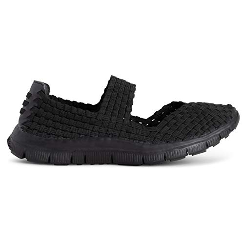 Womens Running Wandelen Lage Top Sport Werkschoenen Gym Mary Jane Trainers - Image 5