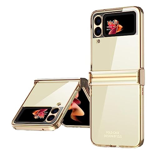 Coque Samsung Z Flip 4 charnière antichoc mince et étui transparent PC