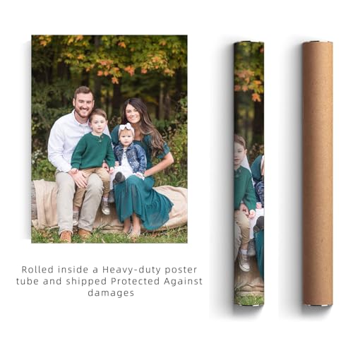 GZZFXXD Personalized Custom Canvas Prints 12''x18'' with Your Photo/your Image Large Wallart Wall Decor for Bedroom Dining room Living room Children's room(Unframed)