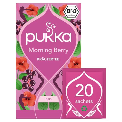 livre Pukka Bio-Kräutertee Morning Berry, Tee-Aufgussbeutel