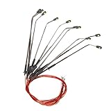 10pcs Street Lamp Lights Single Head for Model Train Layout Scenery