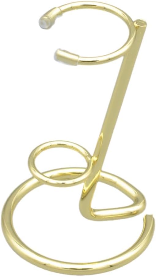 Crystal Staff Energie Steen Zeshoekige Pijler Base Bracket,Iron Arms Display Rock Display Schildersezel Stand,Display