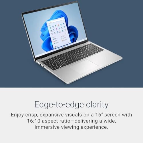 Image of Dell 16 Touch Laptop Premium Business PC | Intel Core 7 150U (Up to 5.4GHz) | 16 inch FHD+ 1920x1200P Display | 32GB DDR5 RAM | 1TB SSD | Backlit Keyboard | WiFi 6 | Windows 11 Pro