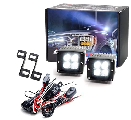 Kit de luces LED para pilar A compatible con Toyota RAV4 2013-2025 miniatura 1
