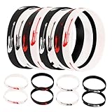 VILLCASE 20pcs Unisex Guitar Bracelet Stretchable Silicone Wristband Mens Bracelets for Party Daily Wear