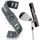 HODL 21 StogieStay Magnetic Stogie Holder - Portable Stogie Clip for Golf Carts & Accessories for Men - Premium Golf Gifts - Perfect for Fishing, Grilling, Camping & Sporting Events (Ash Grey)