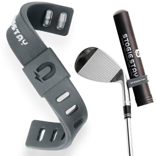 HODL 21 StogieStay Magnetic Stogie Holder - Portable Stogie Clip for Golf Carts & Accessories for Men - Premium Golf Gifts - Perfect for Fishing, Grilling, Camping & Sporting Events (Ash Grey)