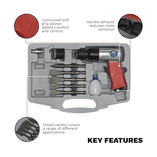 Sealey Air Hammer Kit burineur pneumatique pour retirer les vis grippées - 6