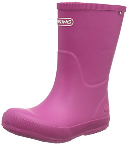 Viking Classic Indie, Unisex-Kinder Langschaft Gummistiefel, Pink (Fuchsia 17), 26 EU