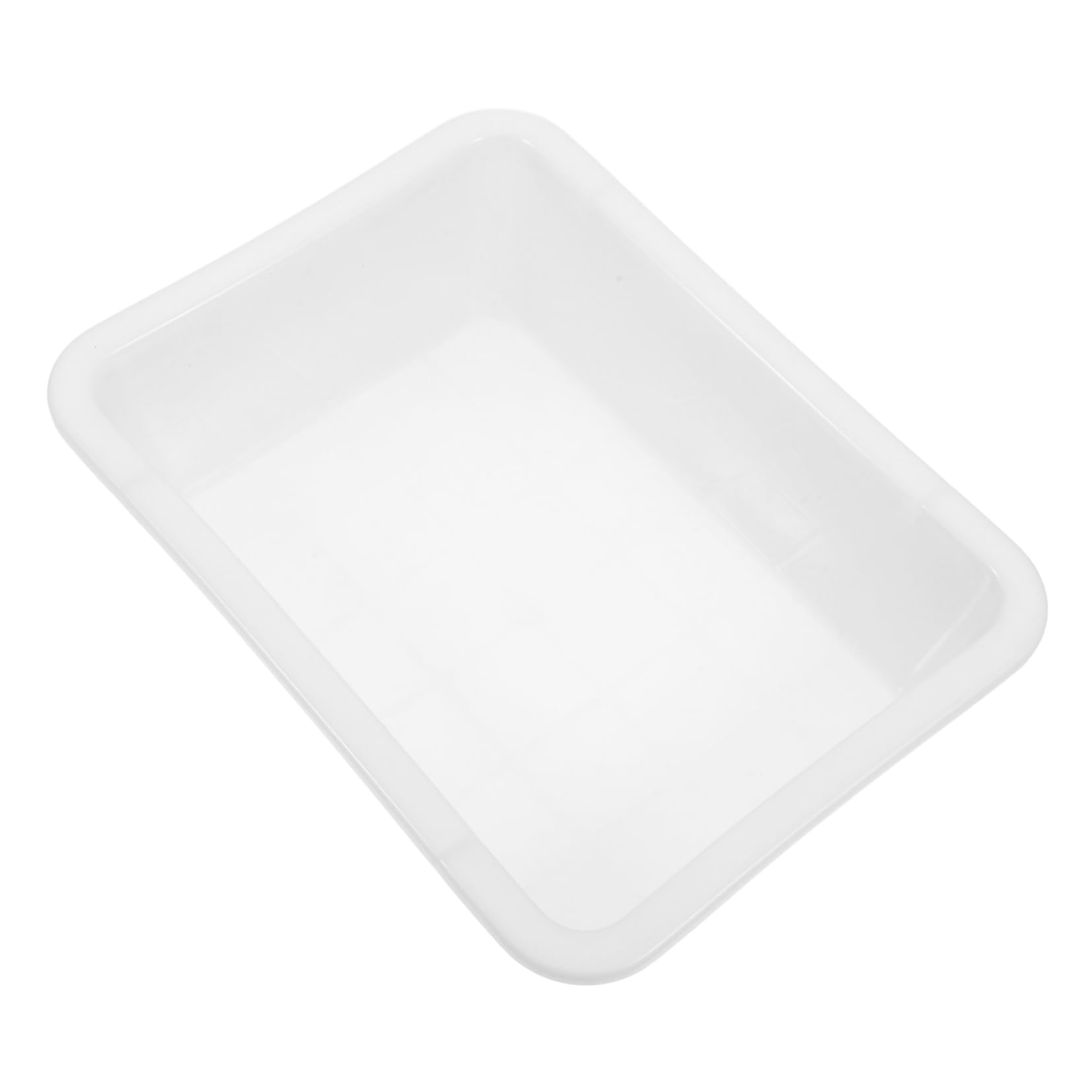 OUNONA 3stücke Laboratory Storage Tray Für Chemieexperimente Tiefer Auslaufsicherer Für Unterrichtszwecke Resistent Gegen Säuren Und Laugen