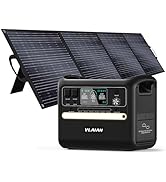 Amazon.co.jp: VLAIANポータブル電源2400W/2304Wh 200Wソーラーパネル