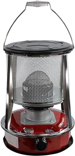 PXDOHQAW Calefacción Camping Cocinarsilios de Cocina Estufa de Queroseno Calentador de la Entrada Del Hogar Campo Al Aire Libre Pesca Queroseno Calentador/Red/32.5 * 47Cm