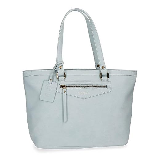 Pepe Jeans Olivia Blue Tote Handbag