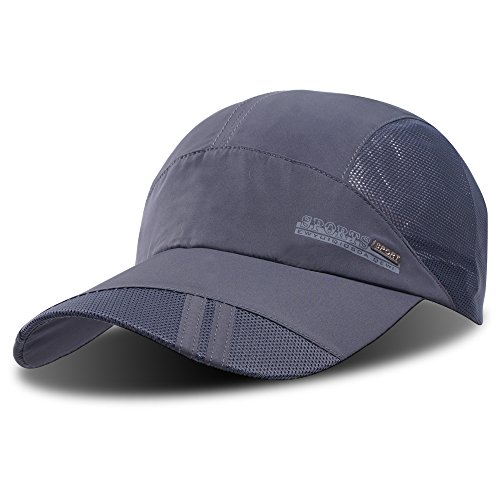 iBasingo Casquette De Baseball Soft Brim Léger Imperméable Respirant Sport Casquette De Course Hommes Et Femmes Séchage Rapide Protection UV Chapeaux De Soleil Activités De Plein Air Cover