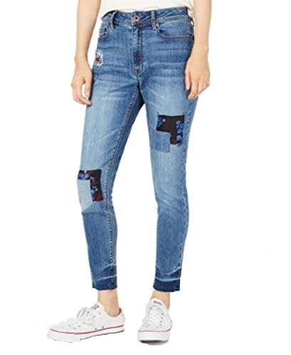 American Rag Juniors Patchwork Skinny Jeans