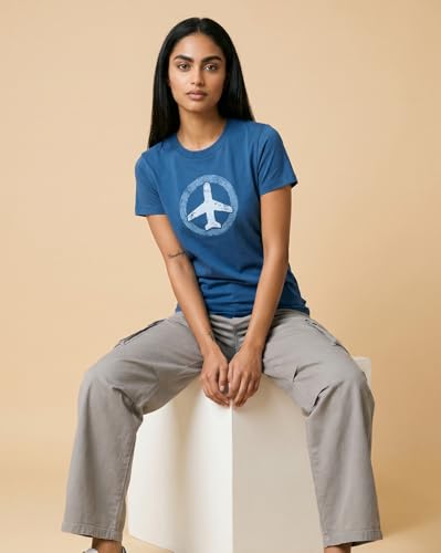 Image of Nobero Women's Graphic Printed T-Shirt | Regular Fit 180 GSM Cotton Tee for Women | Comfortable Round Neck Casual Wear