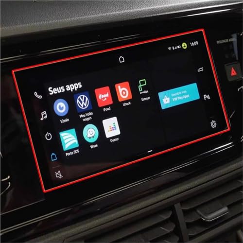 Écran LCD de navigation GPS 10,1 pouces VW Nivus 2021 verre protecteur