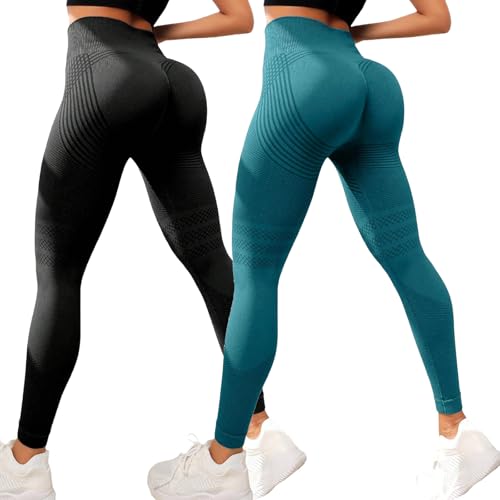 Leggings anticelulíticos de compresión 3D con efecto moldeador de glúteos 2