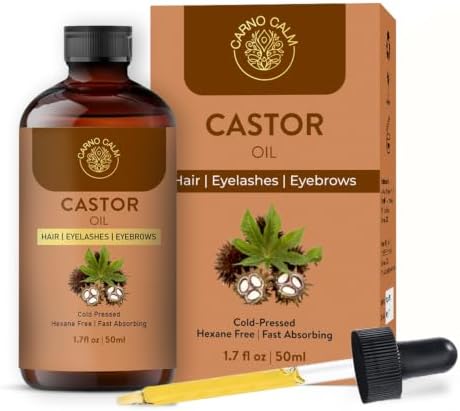 Olio di ricino – 100% puro olio vettore | Ideale per capelli, cig...