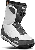 ThirtyTwo Shifty BOA Snowboard Boots - Snowboard Boots with Dual-Zone Lacing & Grippy Outsole - Black/White - Size 10.5