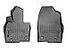 WeatherTech Custom Fit FloorLiners for Mazda CX-9-1st Row (449721), Black