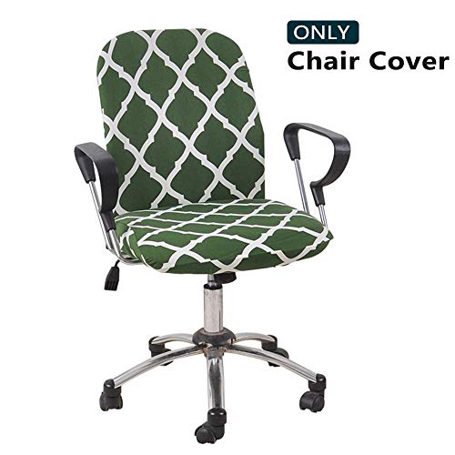 Melaluxe Computer Office Chair Cover - Protective & Stretchable Universal Chair Covers Stretch Rotating Chair Slipcover